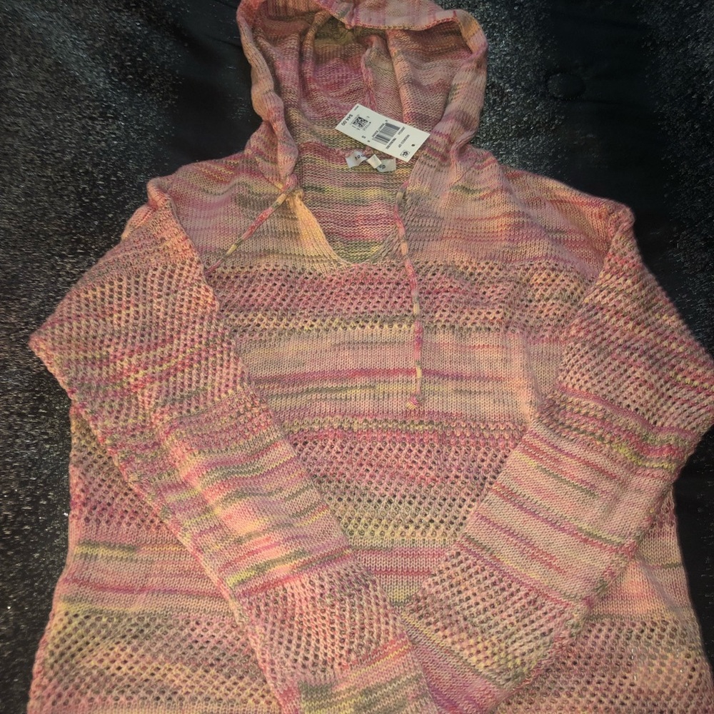 Pink colorful hoodie. 💕